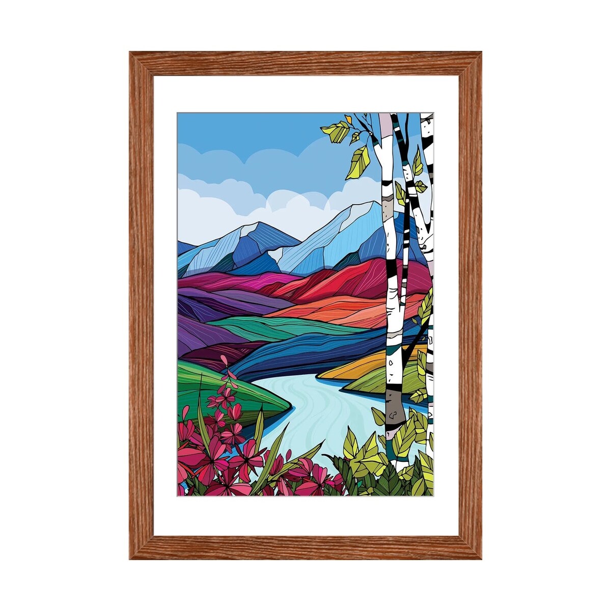 iCanvas "Summer Scene" by Annie Brace