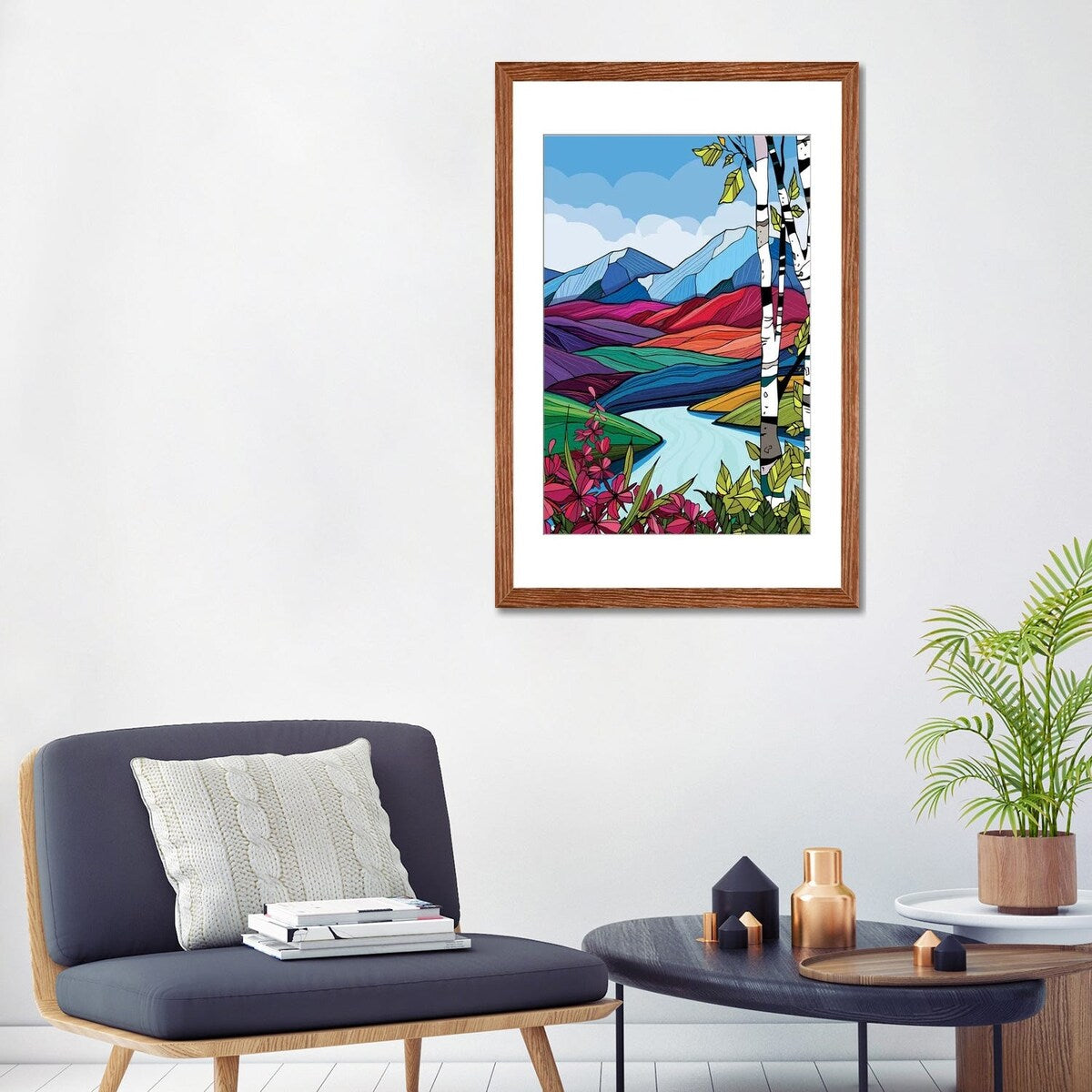 iCanvas "Summer Scene" by Annie Brace