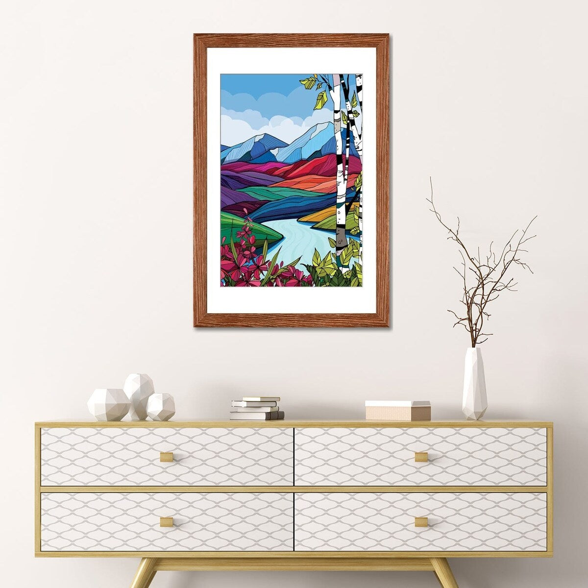 iCanvas "Summer Scene" by Annie Brace
