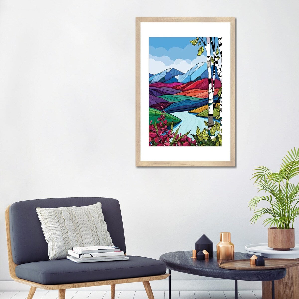 iCanvas "Summer Scene" by Annie Brace