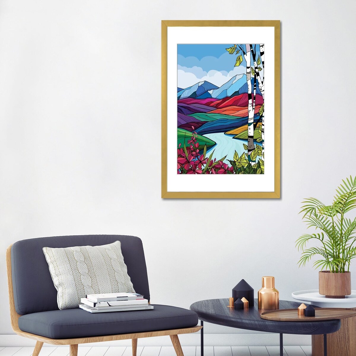 iCanvas "Summer Scene" by Annie Brace