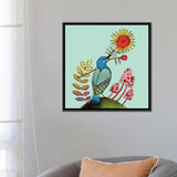 iCanvas "Sunflower" by Sylvie Demers Framed Canvas Print