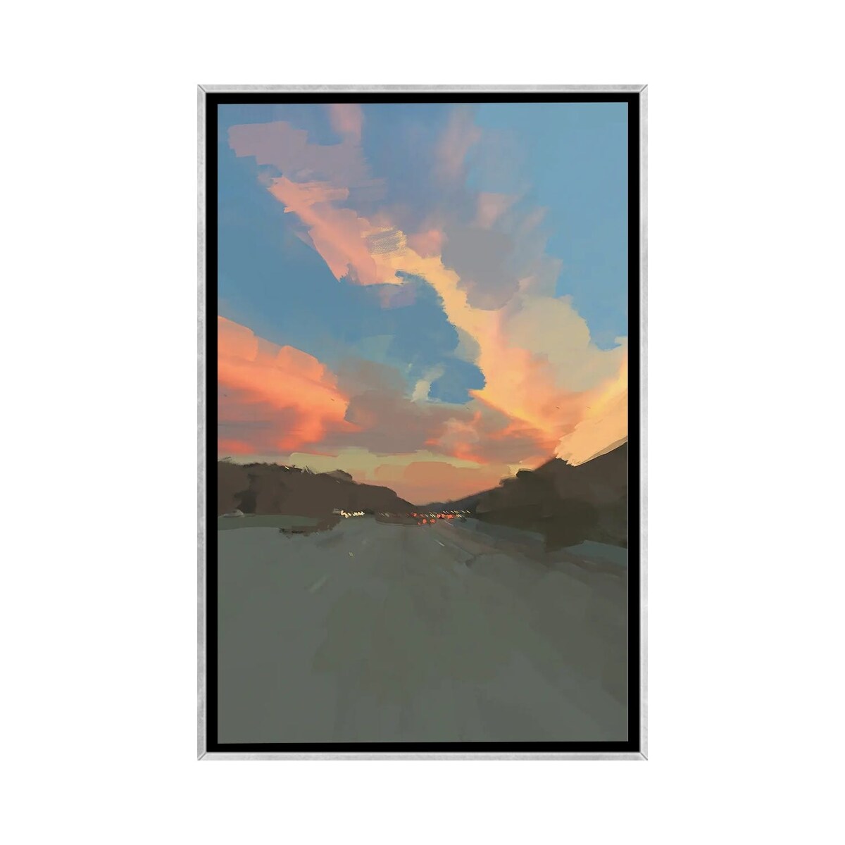 iCanvas "Sunset Road" by Morgan Harper Nichols Framed
