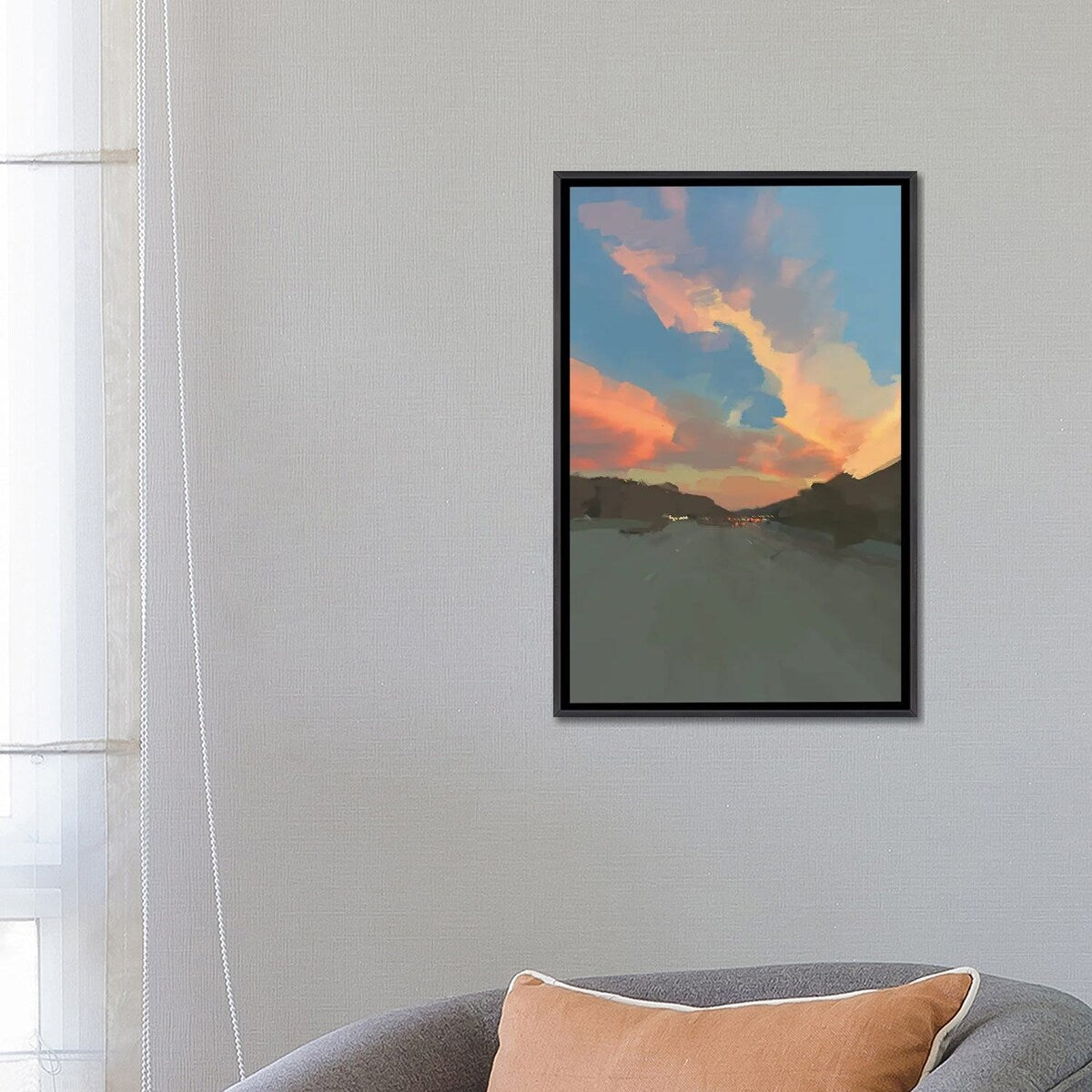 iCanvas "Sunset Road" by Morgan Harper Nichols Framed