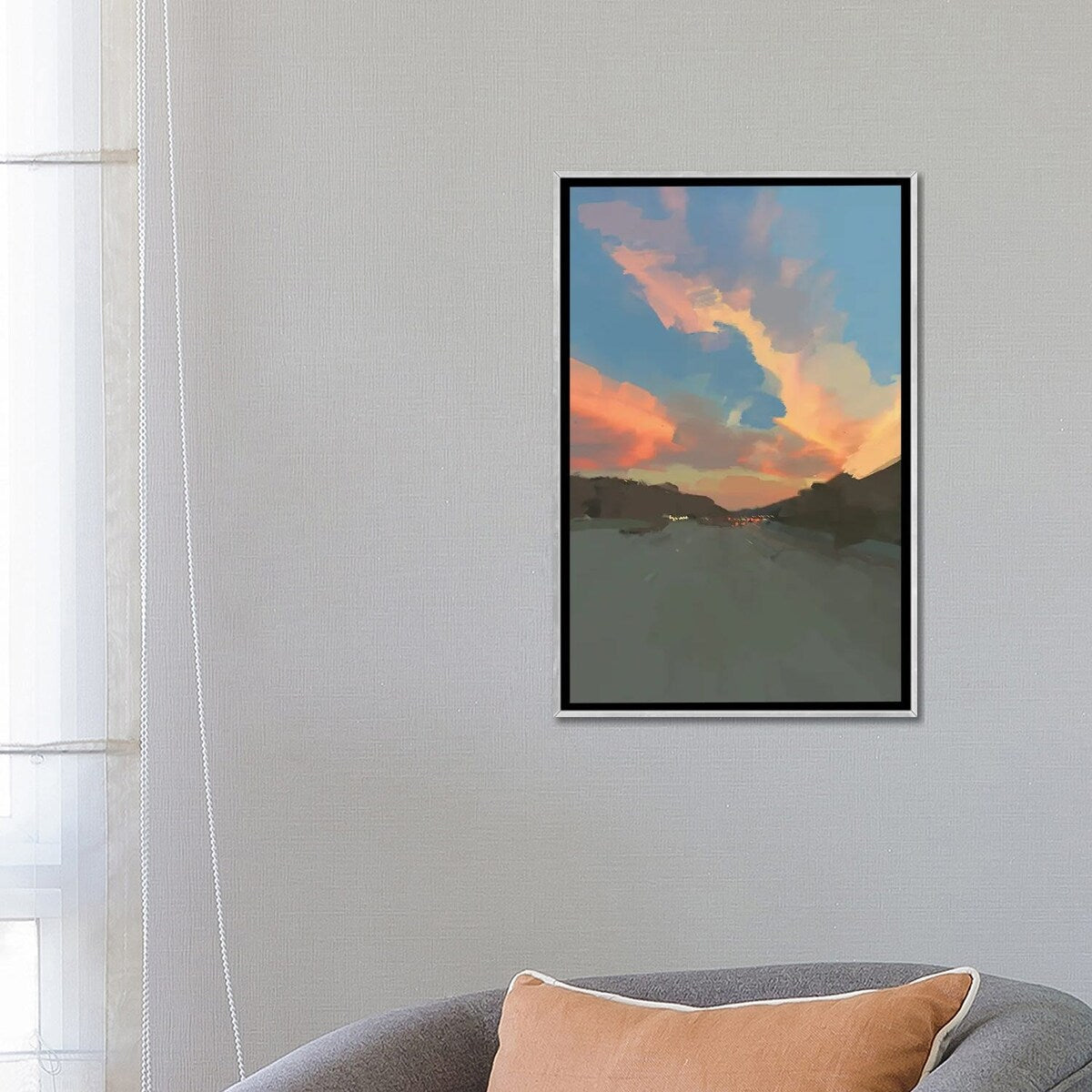 iCanvas "Sunset Road" by Morgan Harper Nichols Framed