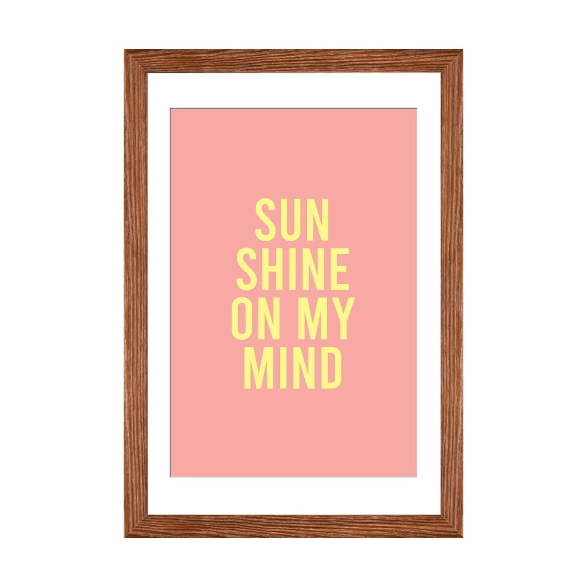 iCanvas "Sunshine On My Mind" by Nicole Basque