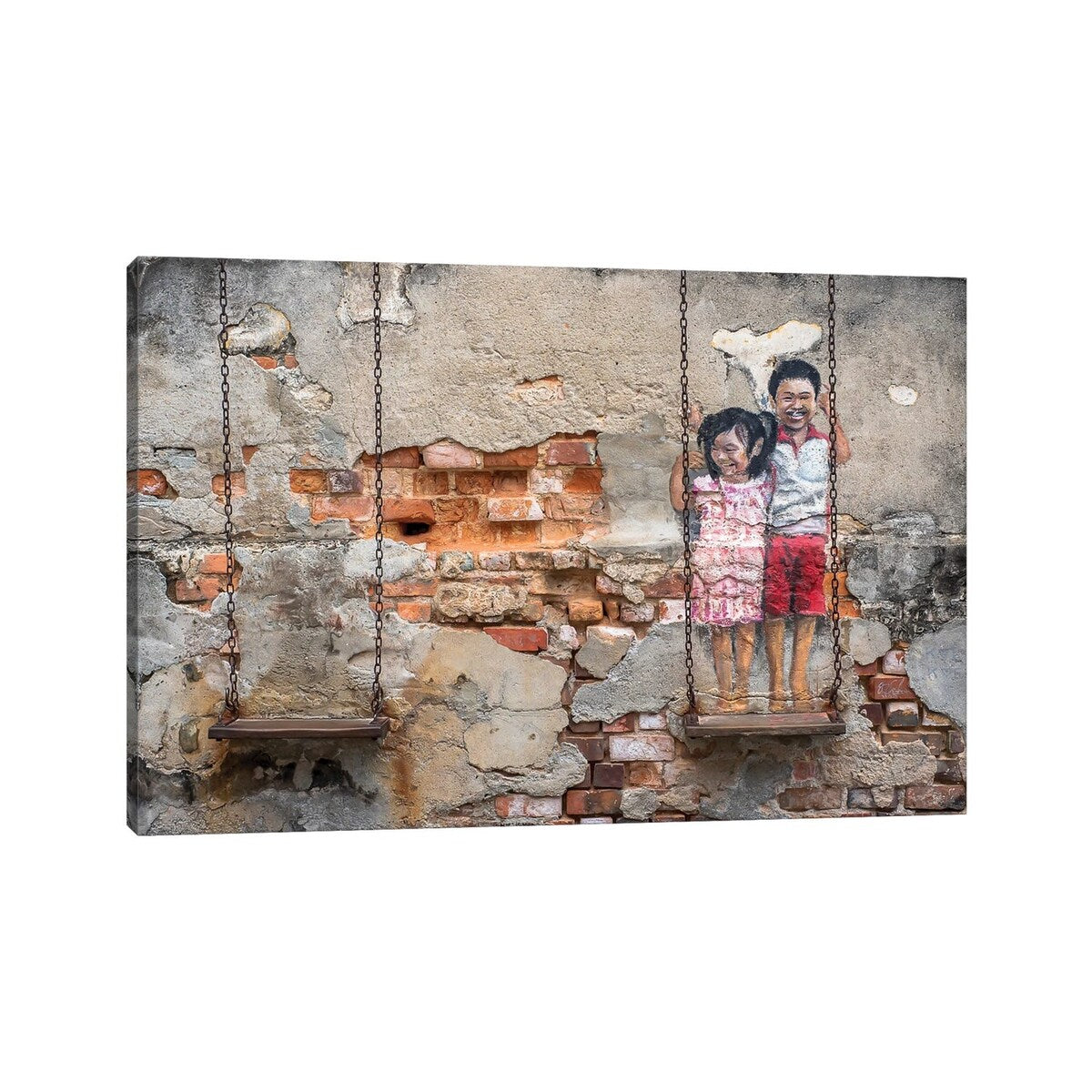 iCanvas "Swing Set" by Mark MacLaren Johnson Canvas Print
