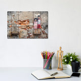 iCanvas "Swing Set" by Mark MacLaren Johnson Canvas Print
