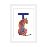 iCanvas "T - Tiger" by Goed Blauw