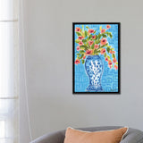 iCanvas "Tall Vase" by Brenda Bush Framed