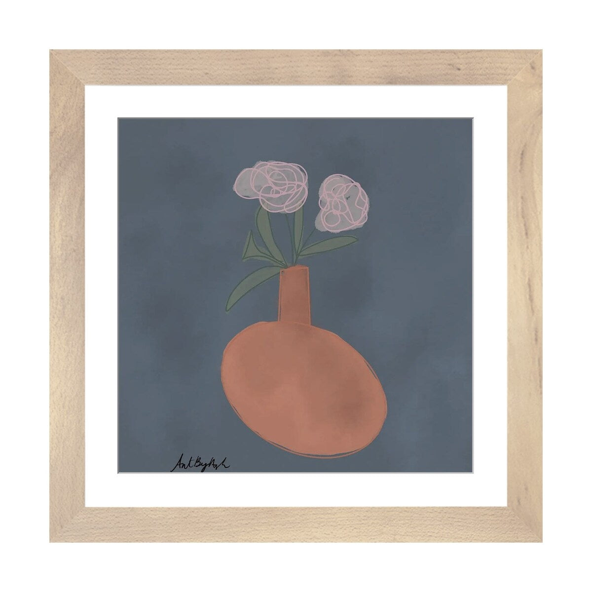 iCanvas "Terocata Flower Vase" by ArtByAsh