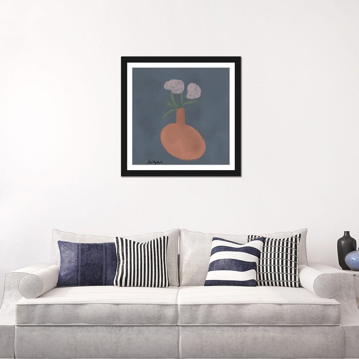 iCanvas "Terocata Flower Vase" by ArtByAsh