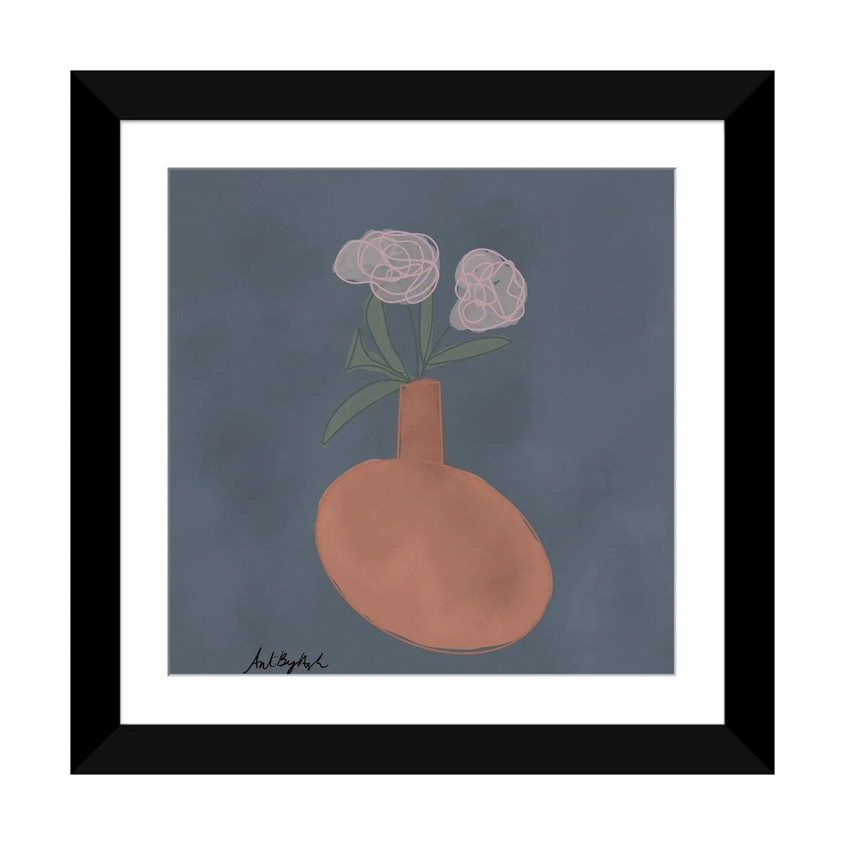 iCanvas "Terocata Flower Vase" by ArtByAsh