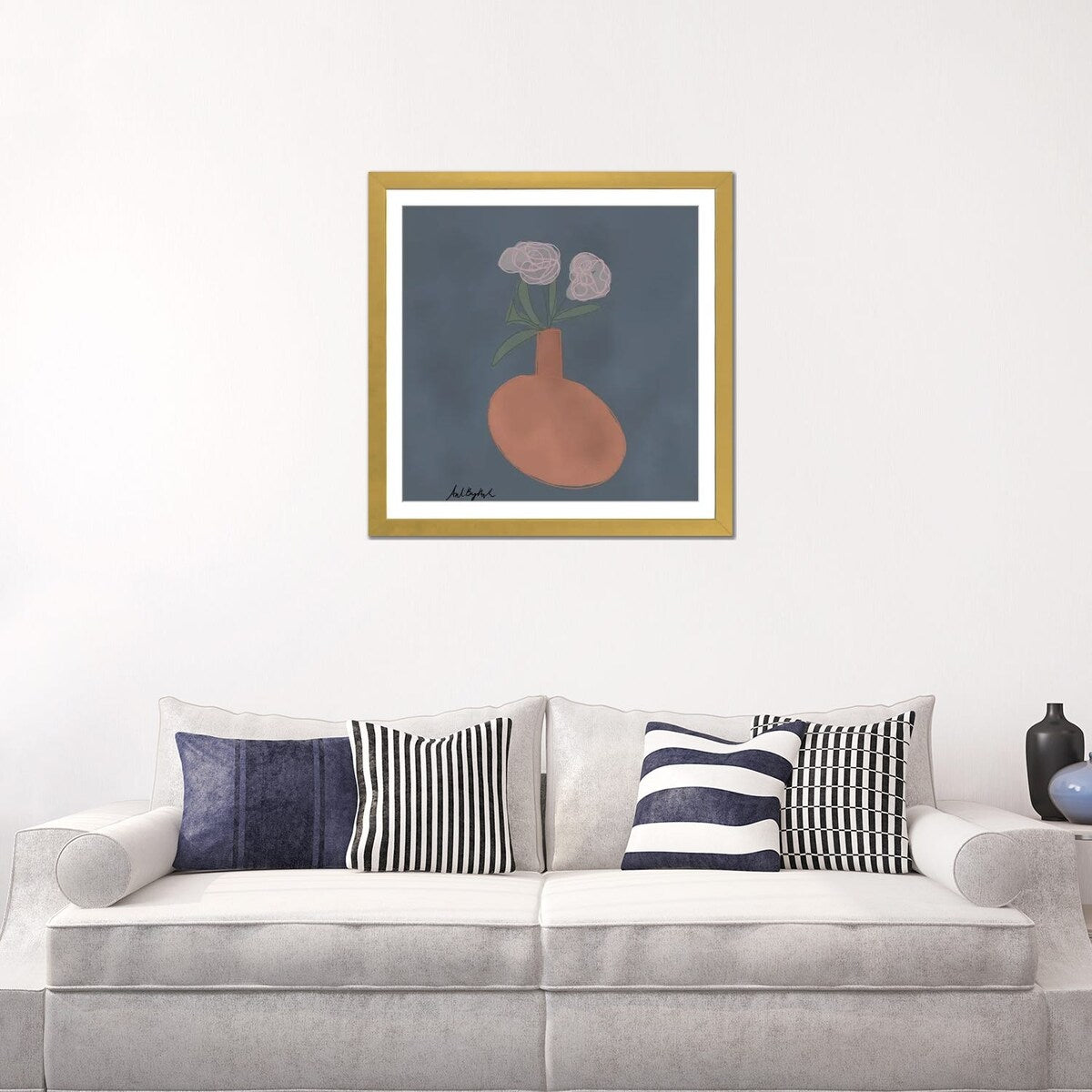 iCanvas "Terocata Flower Vase" by ArtByAsh