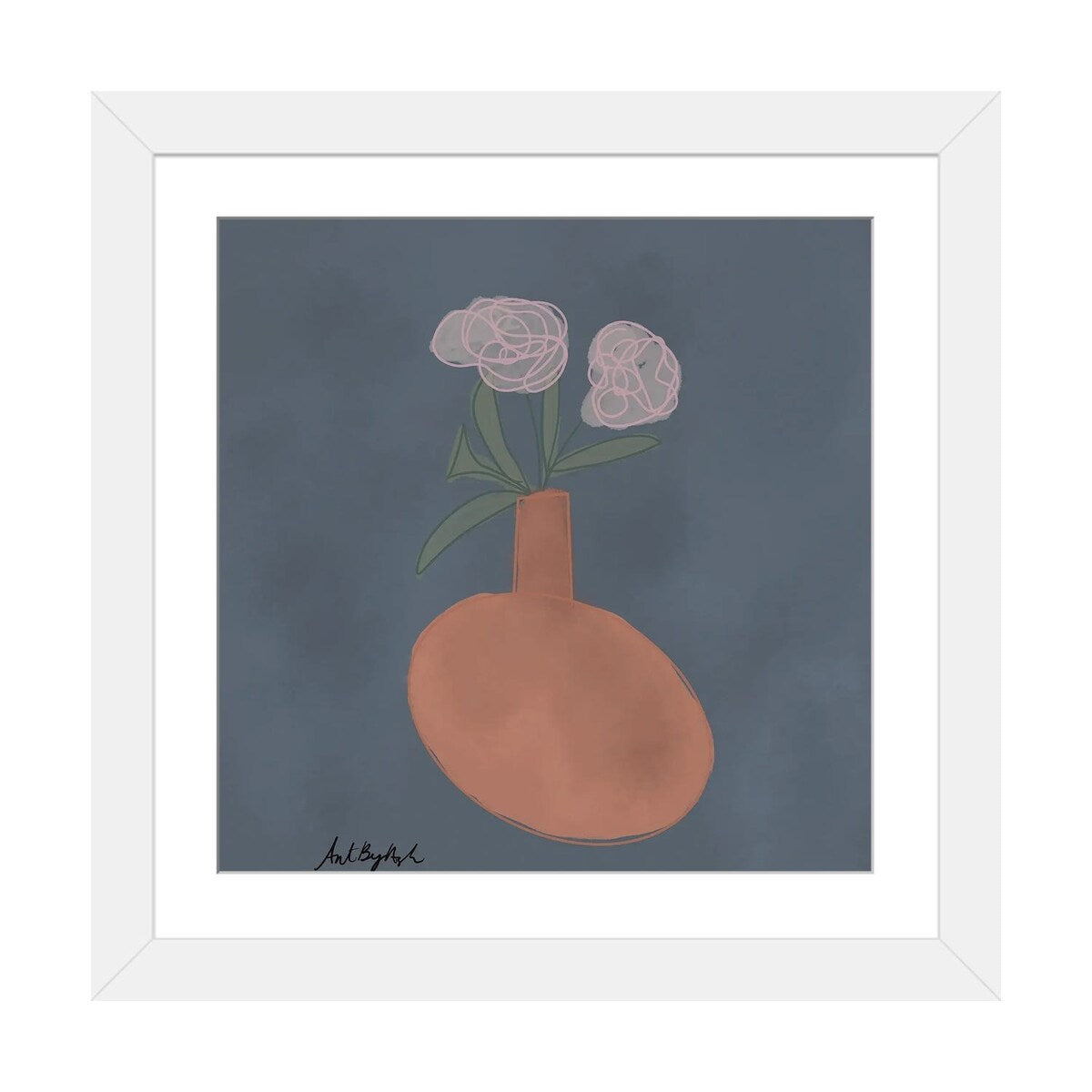 iCanvas "Terocata Flower Vase" by ArtByAsh