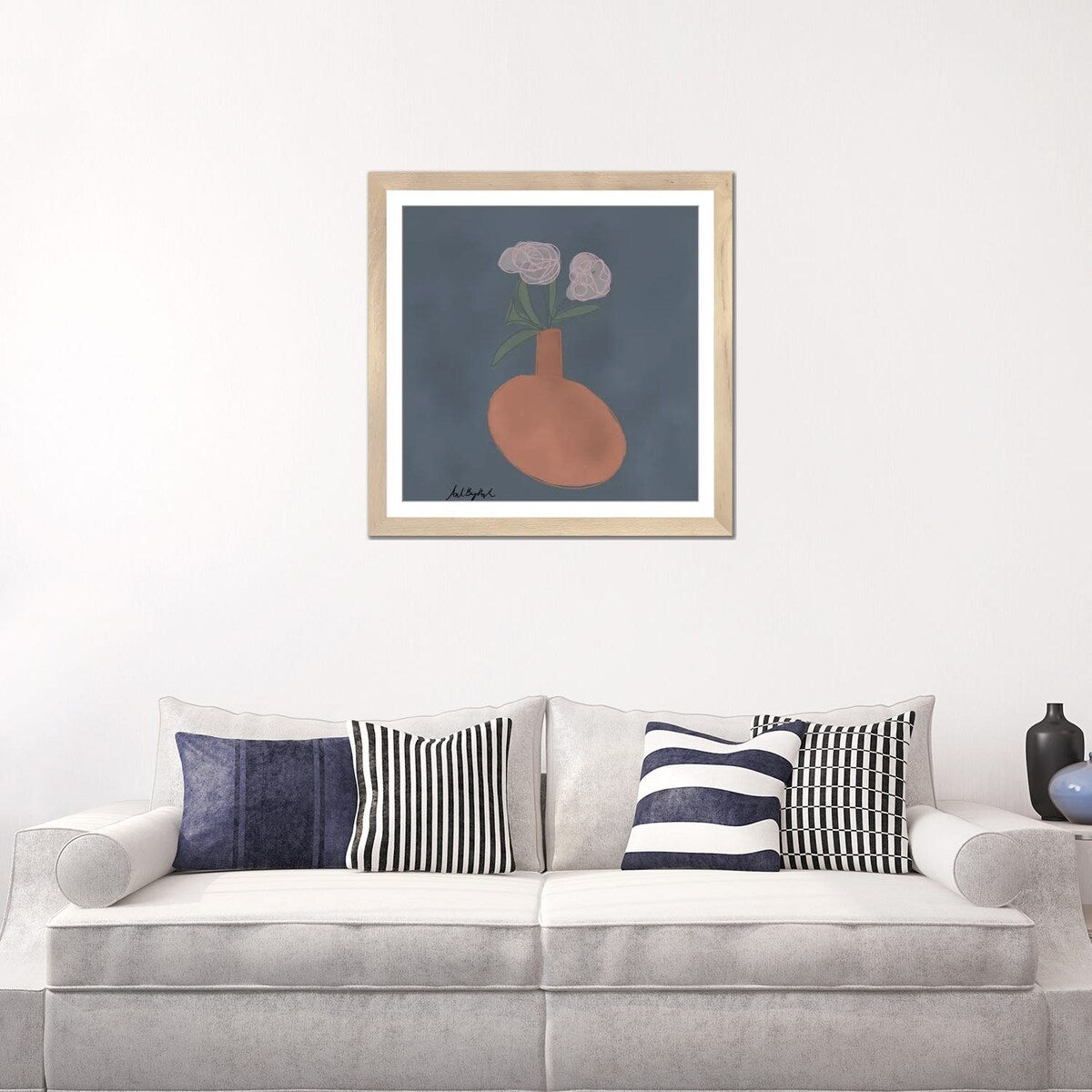 iCanvas "Terocata Flower Vase" by ArtByAsh