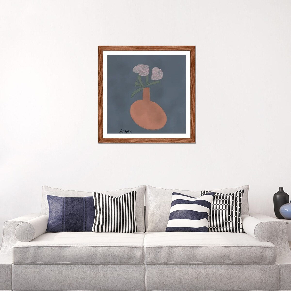 iCanvas "Terocata Flower Vase" by ArtByAsh