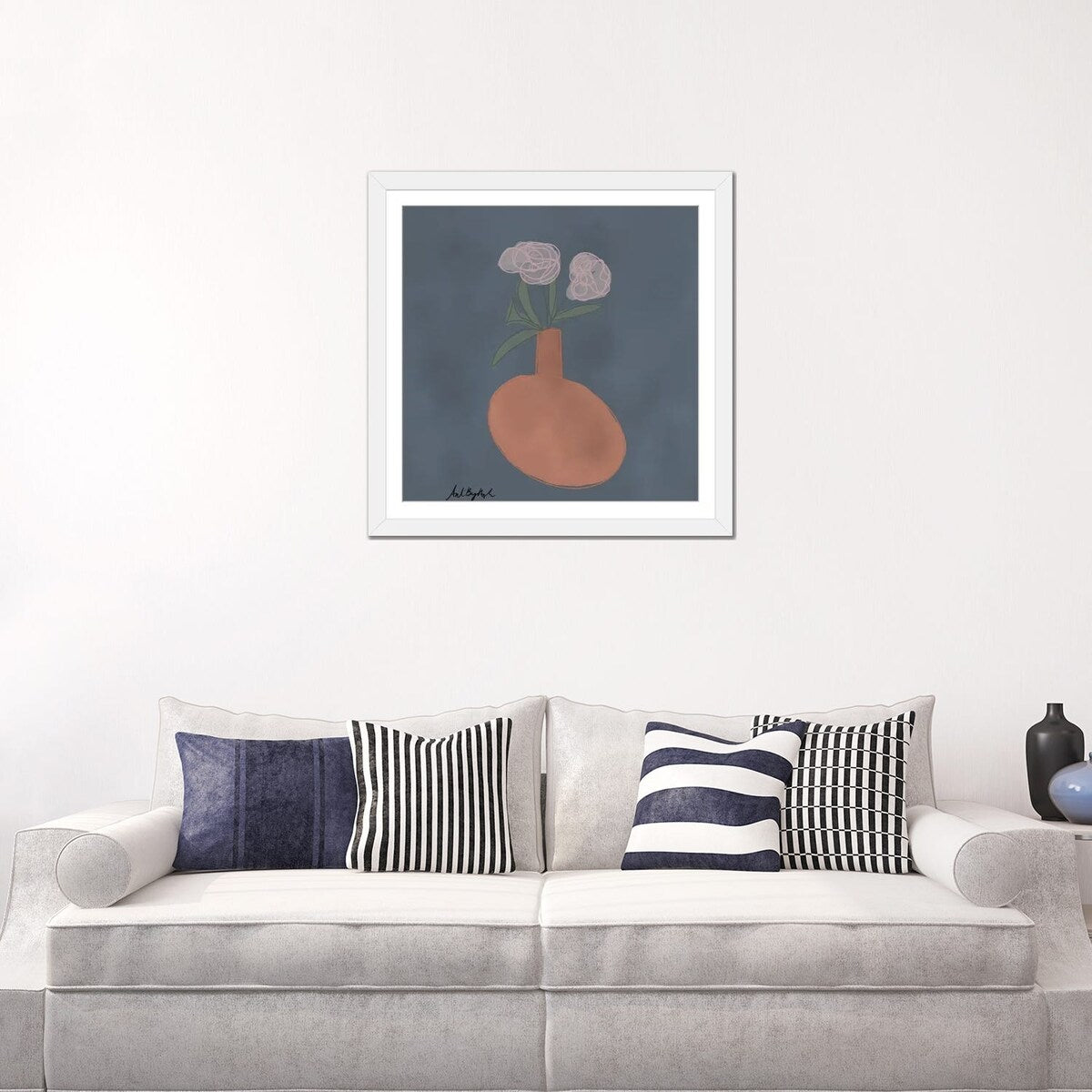 iCanvas "Terocata Flower Vase" by ArtByAsh