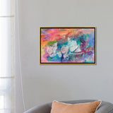 iCanvas "The Beatles "All You Need Is Love"" by Rockchromatic Framed Canvas Print