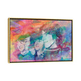 iCanvas "The Beatles "All You Need Is Love"" by Rockchromatic Framed Canvas Print
