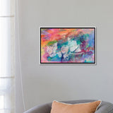 iCanvas "The Beatles "All You Need Is Love"" by Rockchromatic Framed Canvas Print
