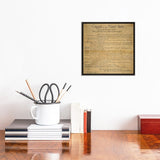 iCanvas "The Bill Of Rights, 1789" by Unknown Framed
