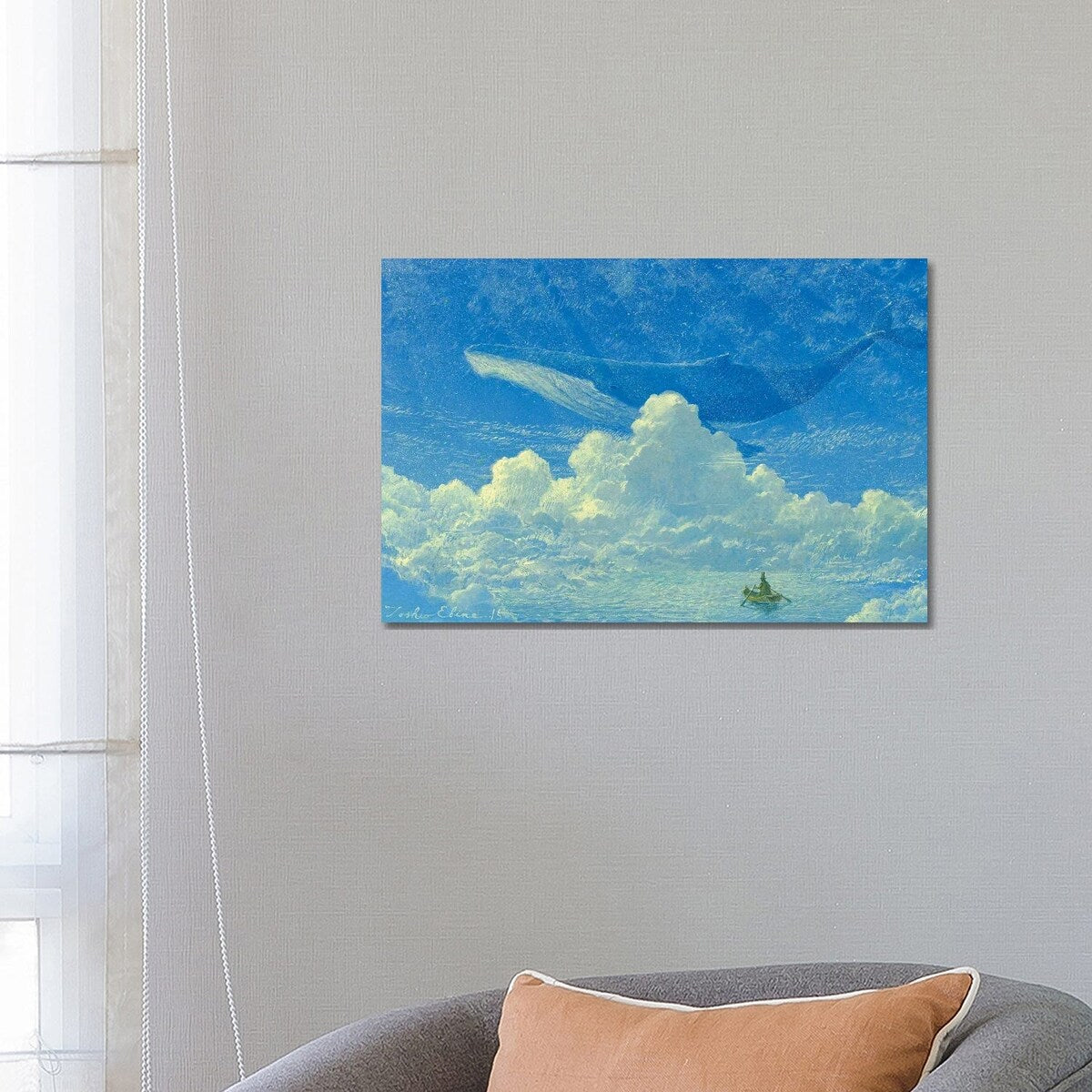 iCanvas "The Blue At Twilight" by Toshio Ebine Canvas Print