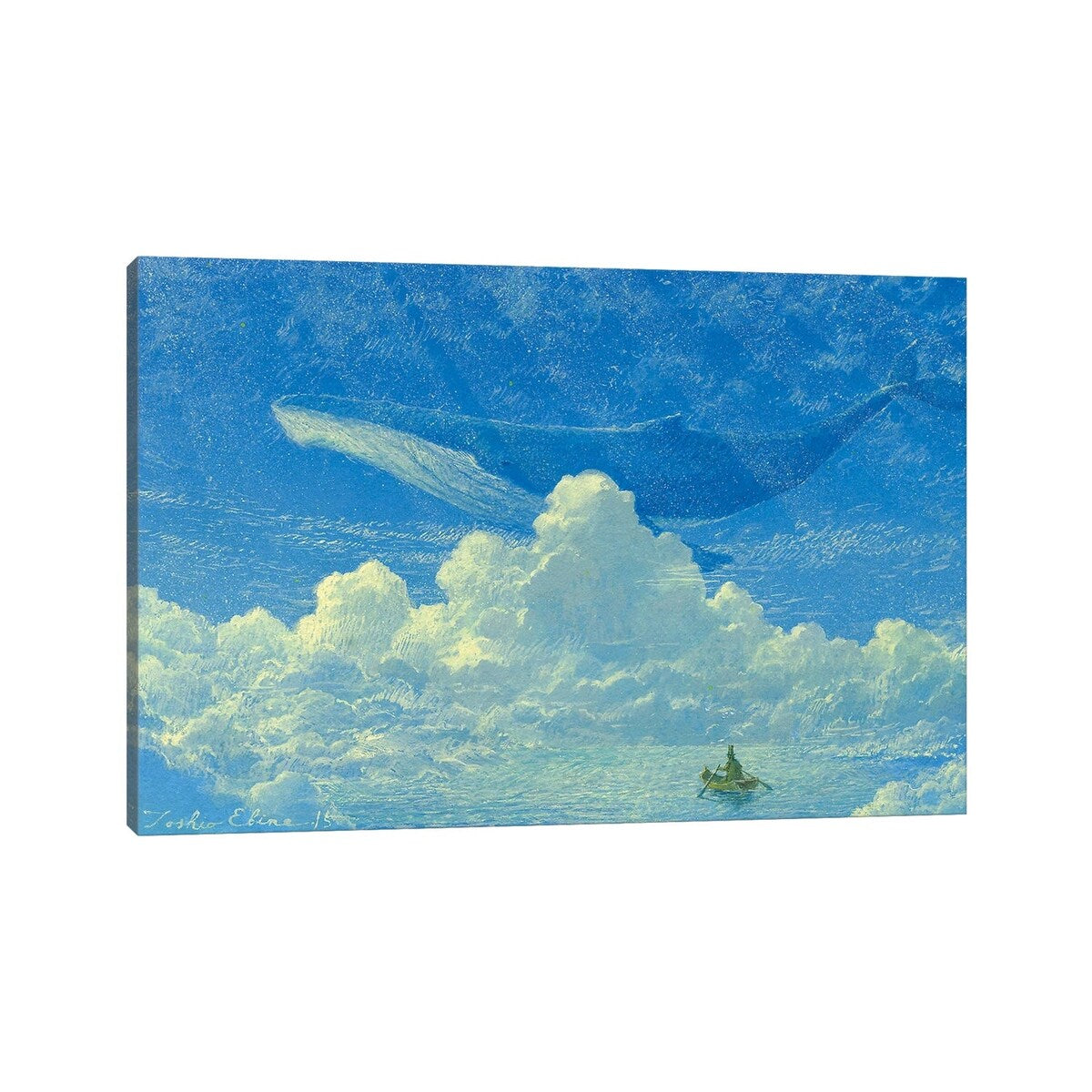 iCanvas "The Blue At Twilight" by Toshio Ebine Canvas Print