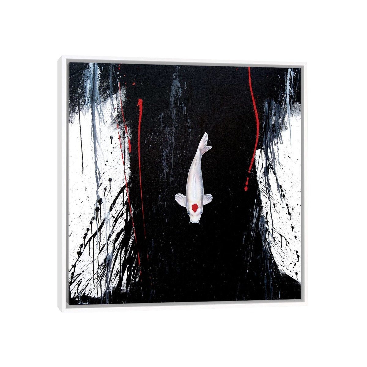 iCanvas "The Calm" by Sandi Baker Framed Canvas Print