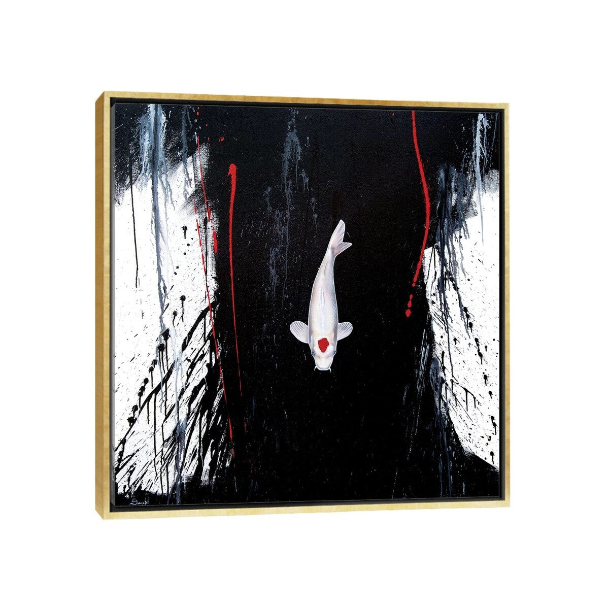 iCanvas "The Calm" by Sandi Baker Framed Canvas Print