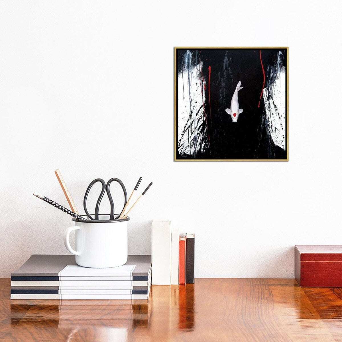 iCanvas "The Calm" by Sandi Baker Framed Canvas Print