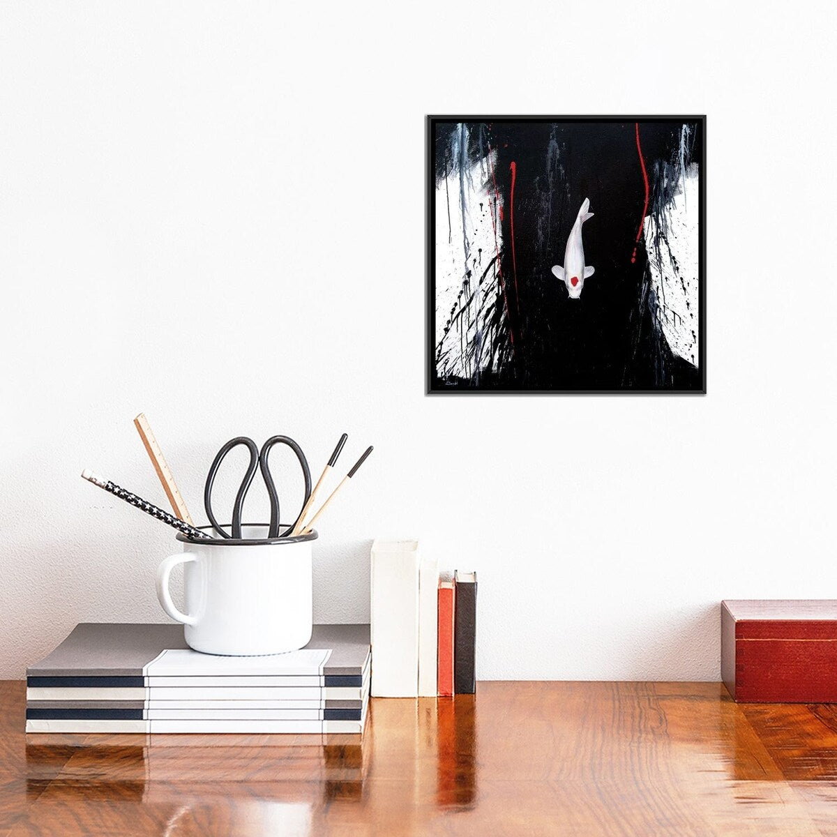 iCanvas "The Calm" by Sandi Baker Framed Canvas Print