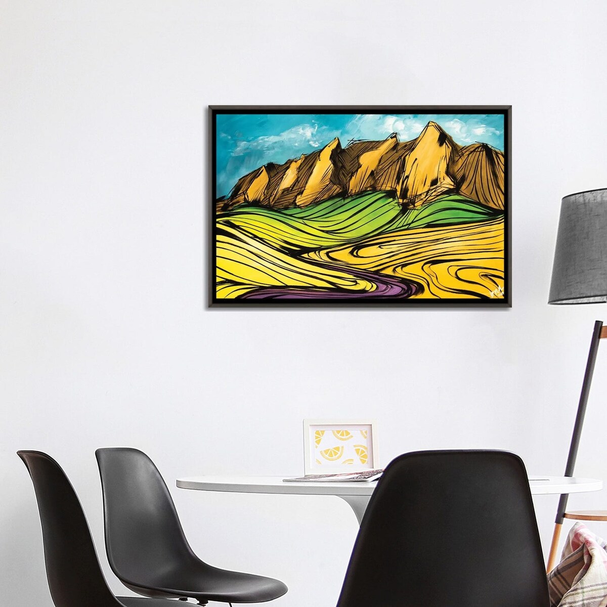 iCanvas "The Colorado Flatirons" by Bria Hammock Framed
