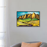 iCanvas "The Colorado Flatirons" by Bria Hammock Framed