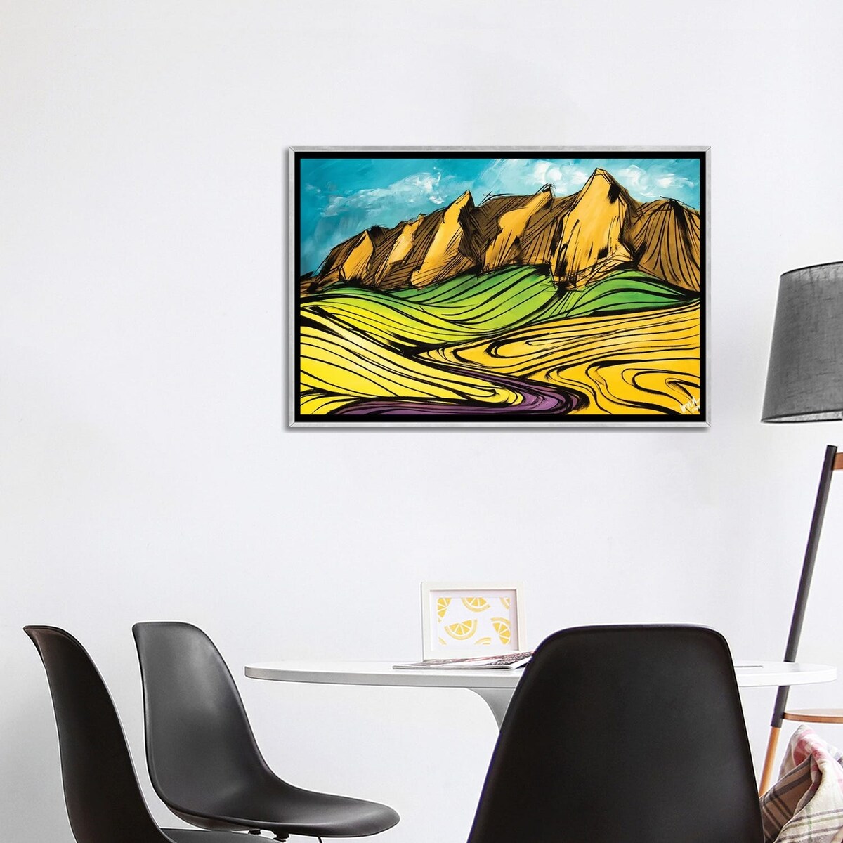 iCanvas "The Colorado Flatirons" by Bria Hammock Framed