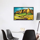 iCanvas "The Colorado Flatirons" by Bria Hammock Framed