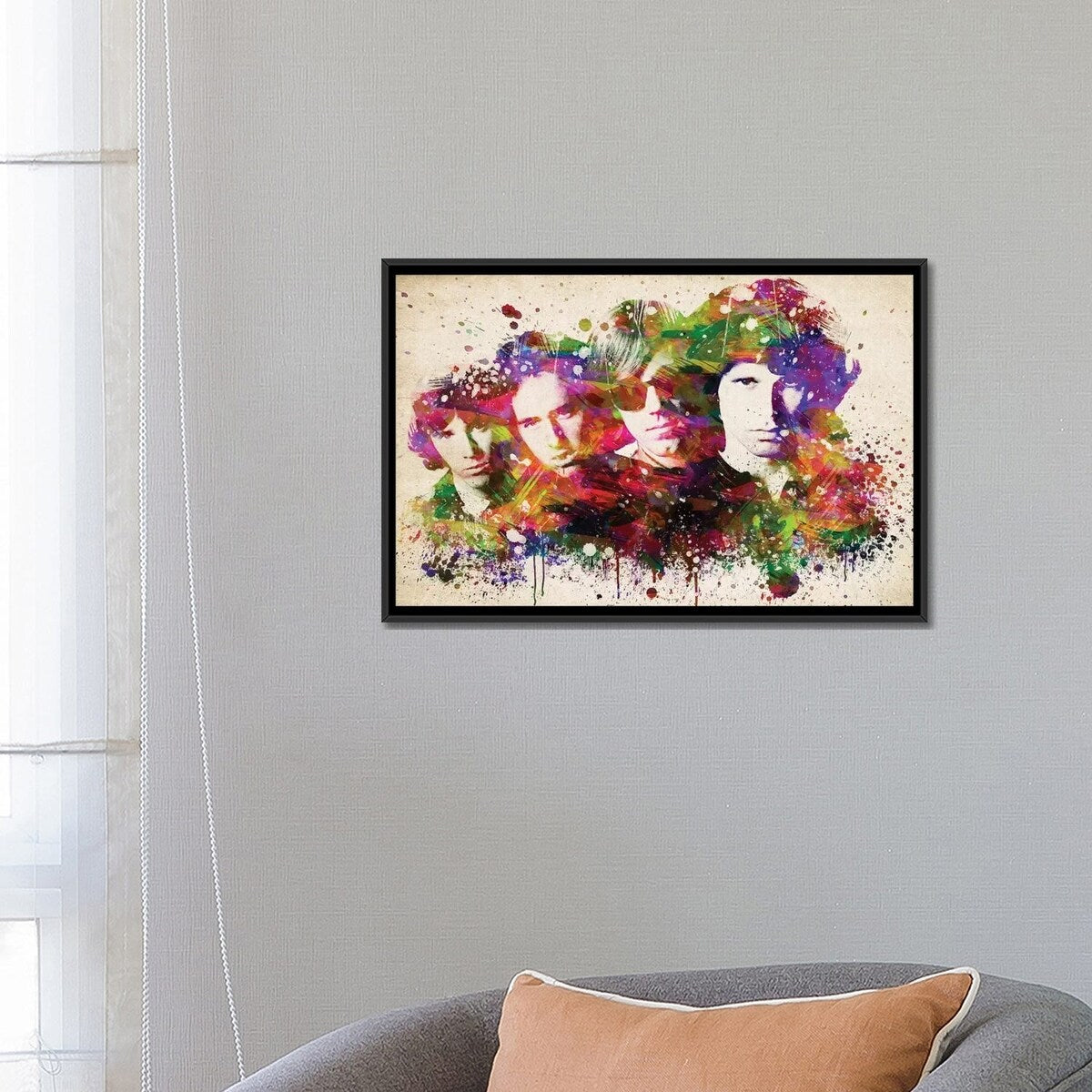 iCanvas "The Doors" by Aged Pixel Framed Canvas Print