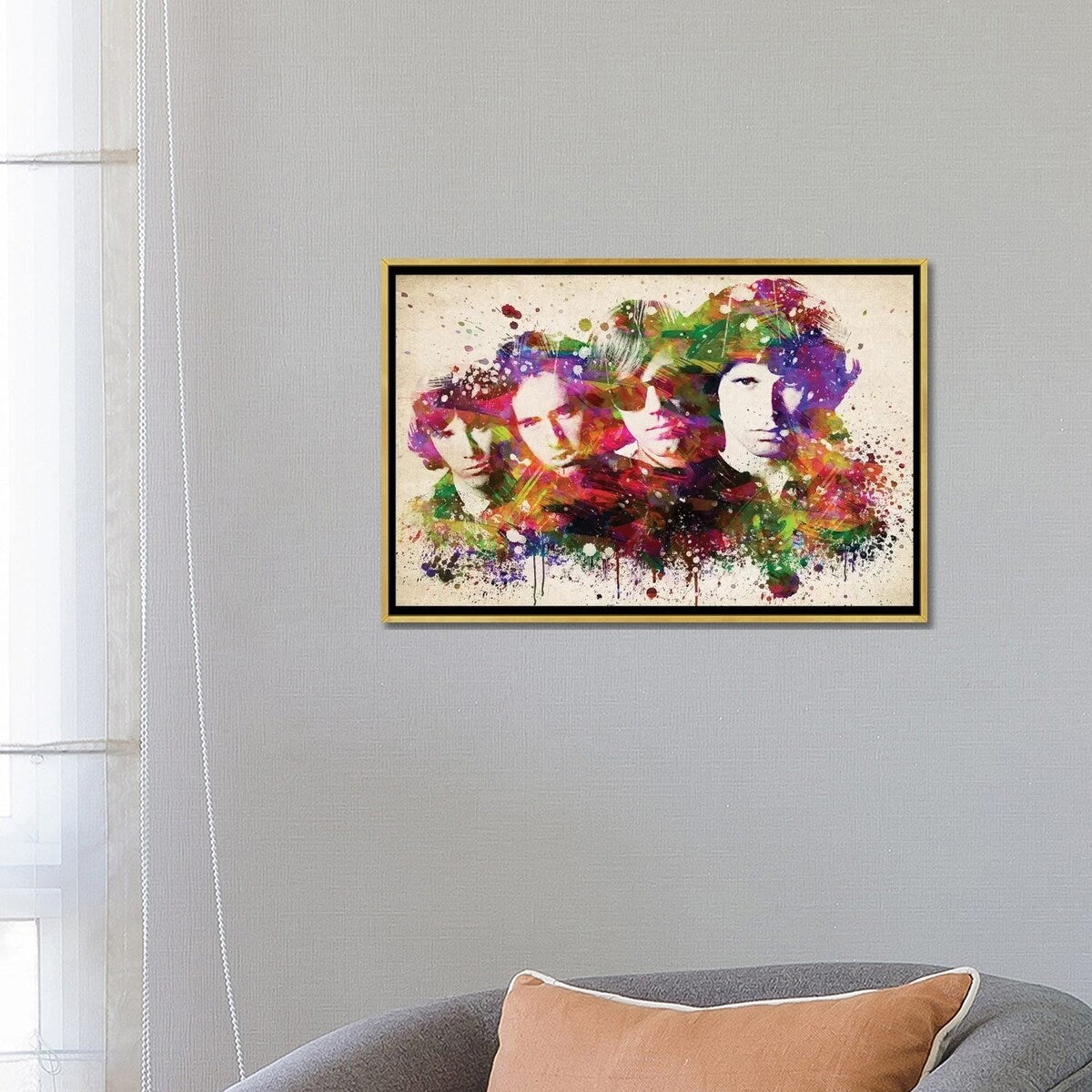 iCanvas "The Doors" by Aged Pixel Framed Canvas Print