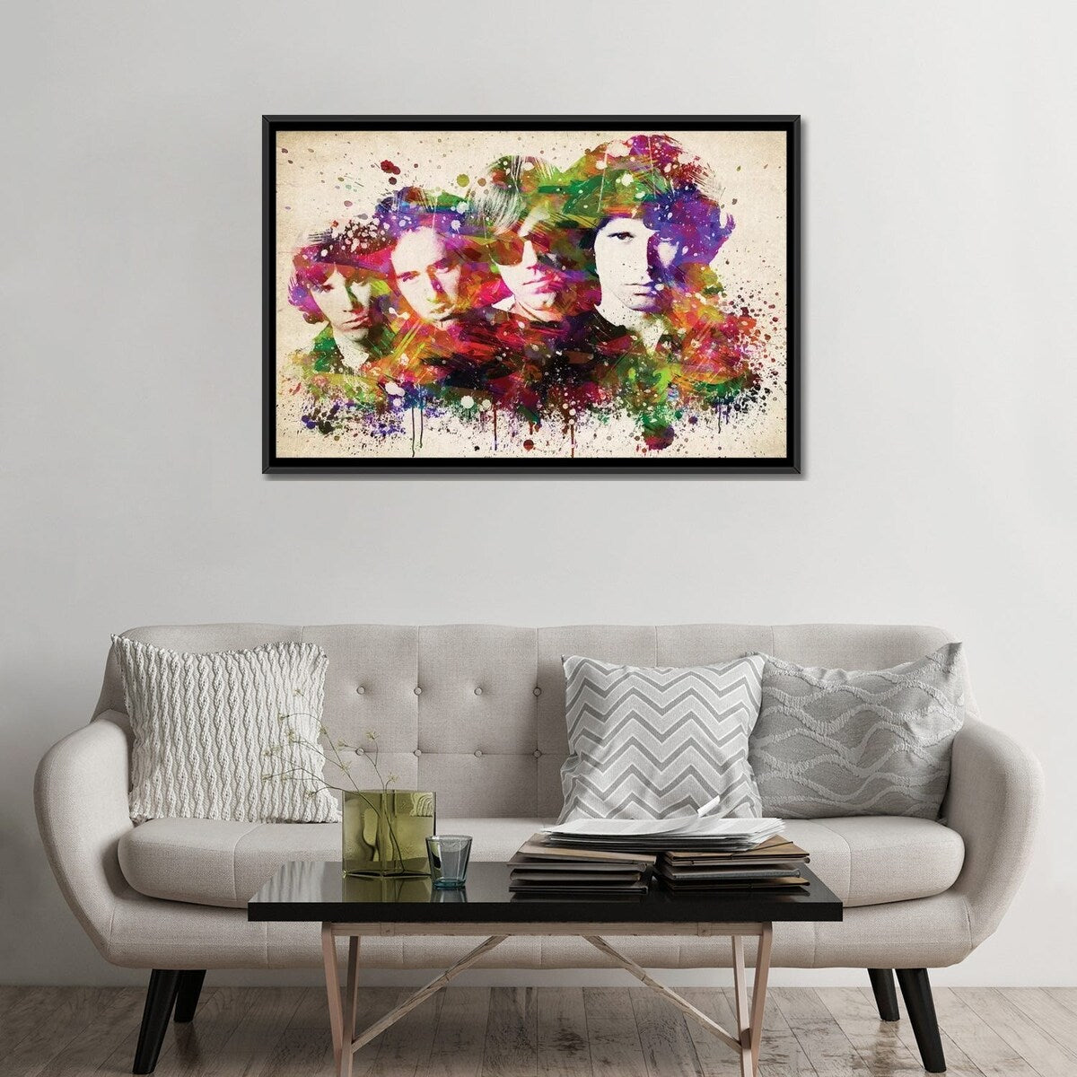 iCanvas "The Doors" by Aged Pixel Framed Canvas Print