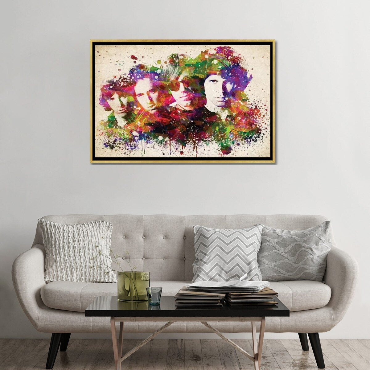 iCanvas "The Doors" by Aged Pixel Framed Canvas Print