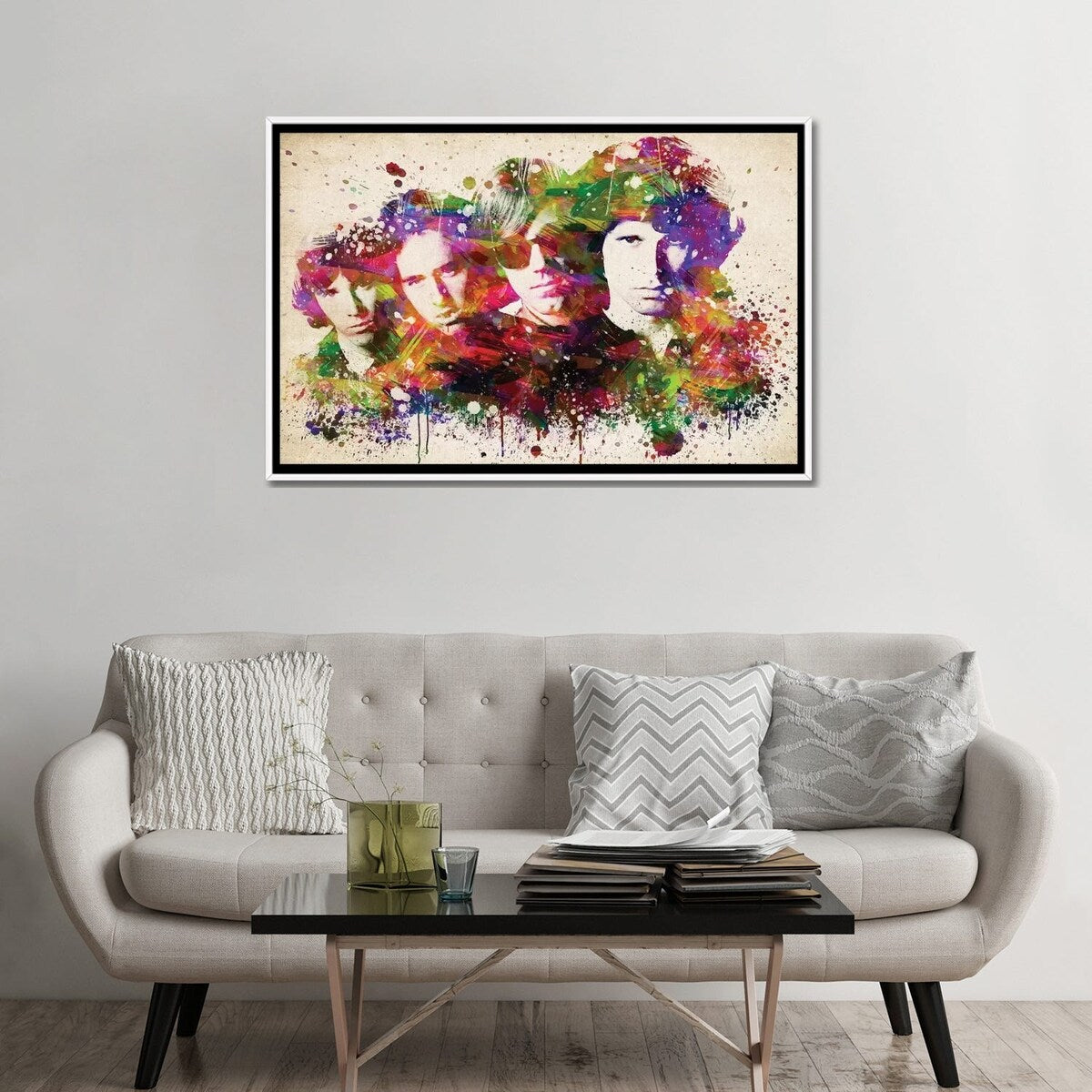 iCanvas "The Doors" by Aged Pixel Framed Canvas Print