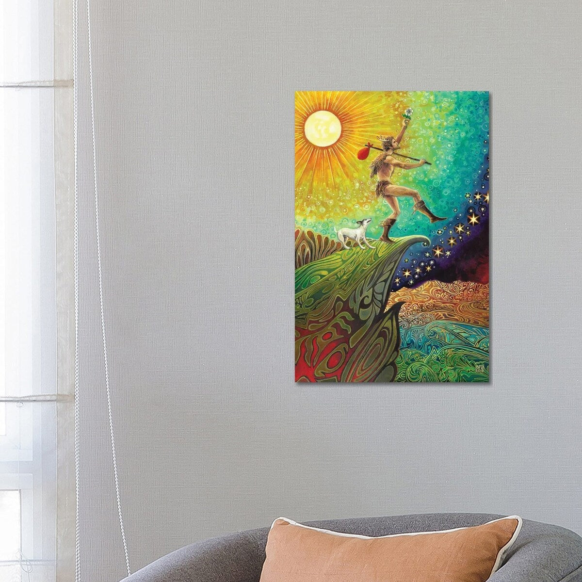 iCanvas "The Fool" by Emily Balivet Canvas Print