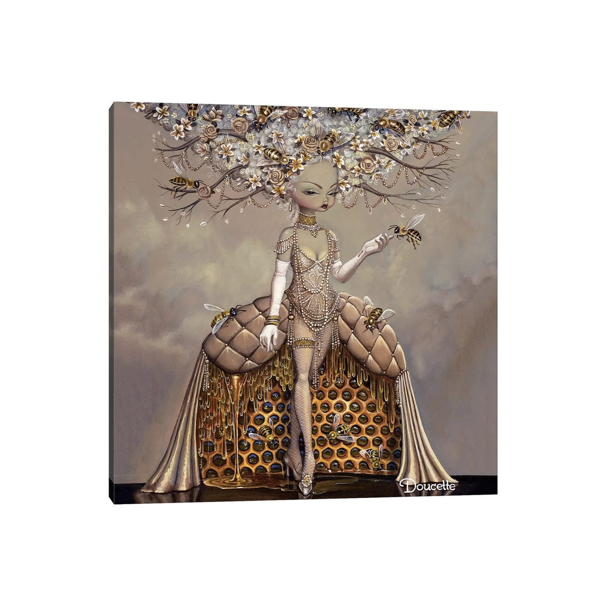 iCanvas "The Gift Of Honey" by Bob Doucette Canvas Print