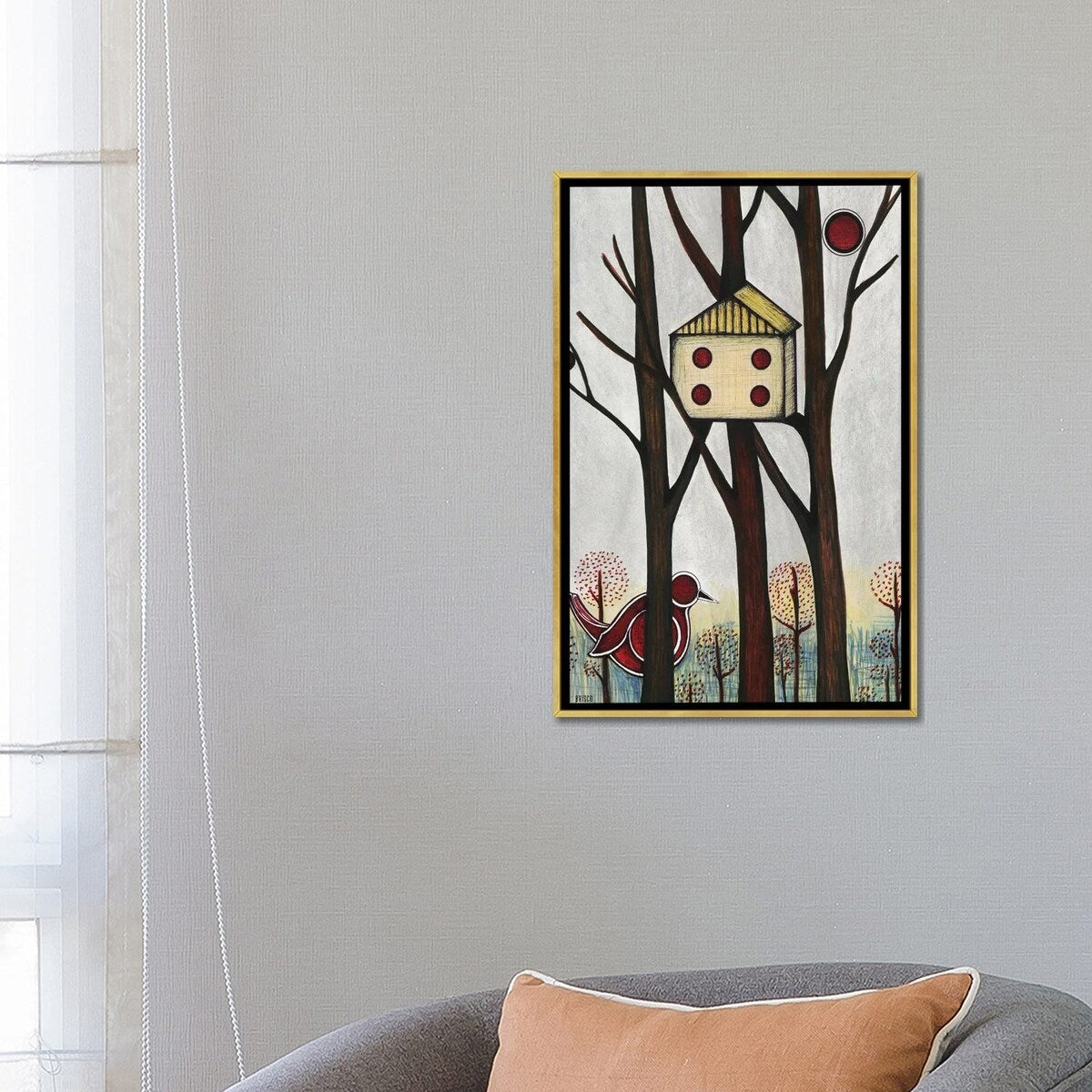 iCanvas "The Hiding Place" by Bridgett Scott Framed