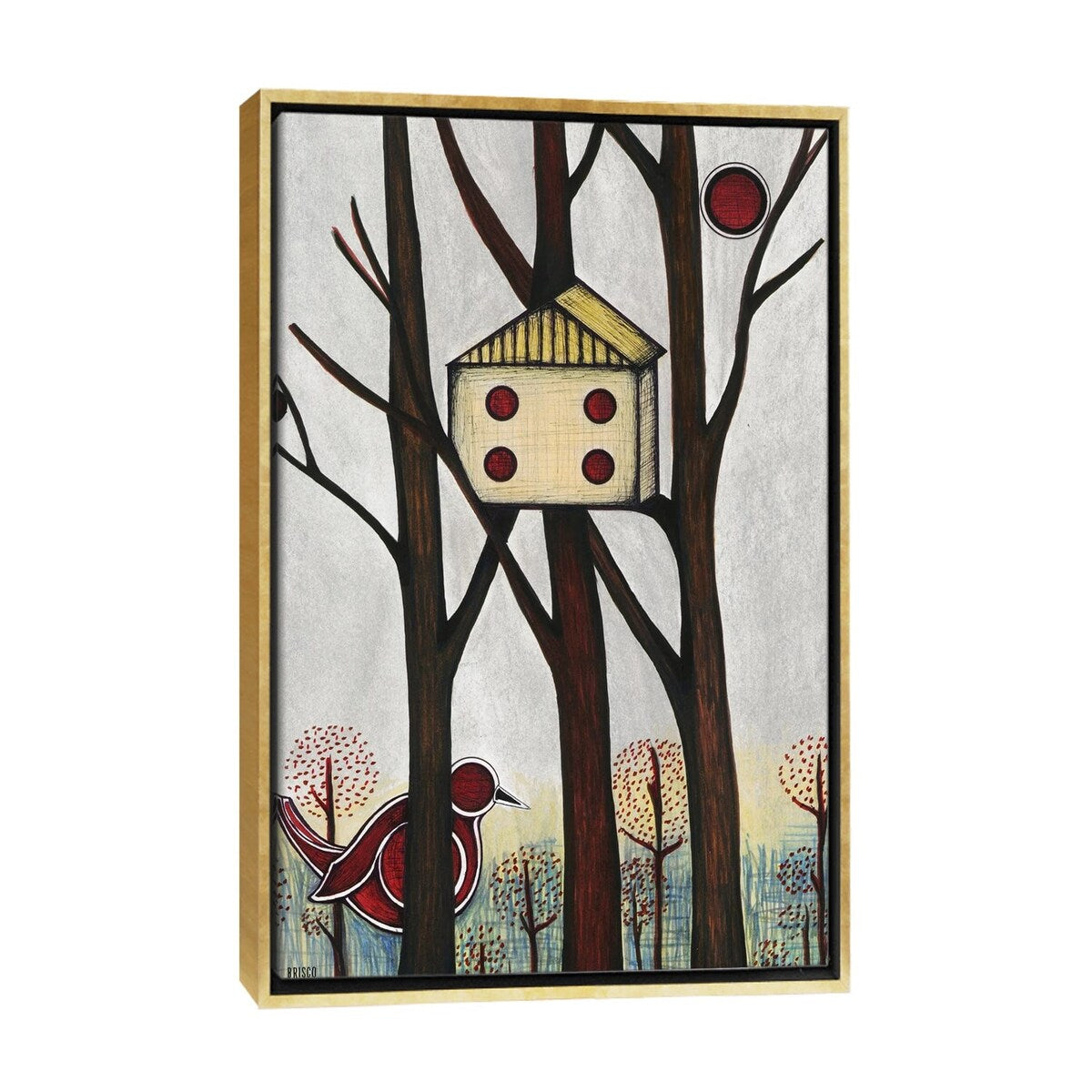 iCanvas "The Hiding Place" by Bridgett Scott Framed