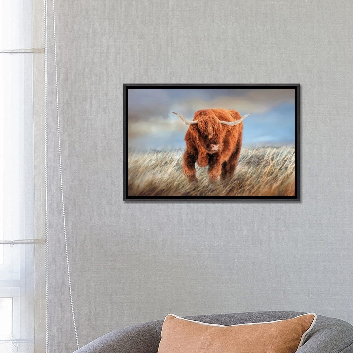 iCanvas "The Highlander" by Kelley Parker Framed