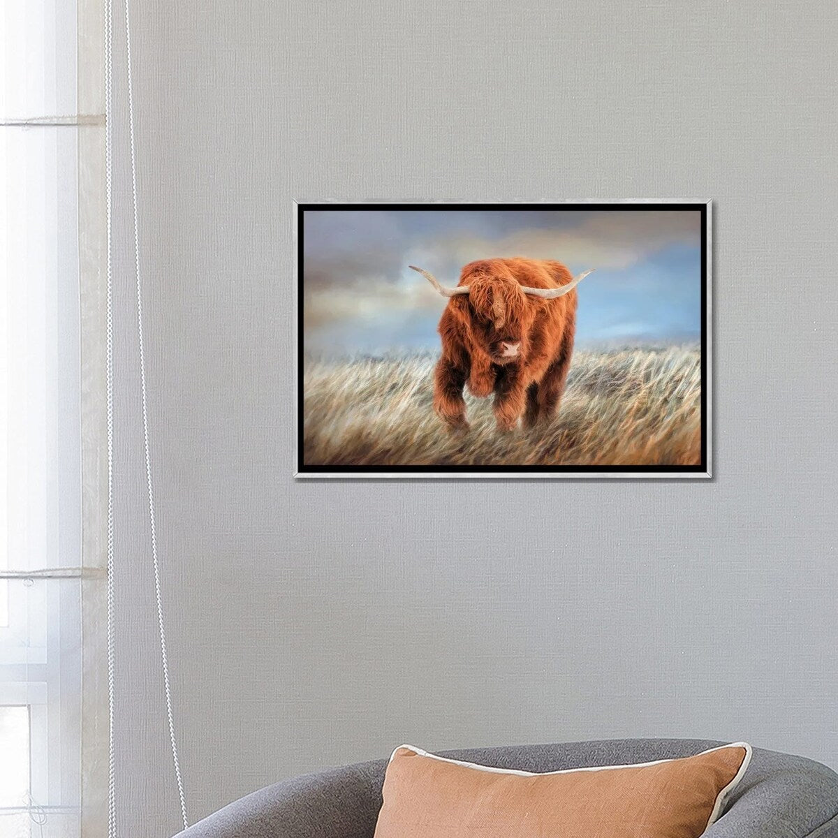 iCanvas "The Highlander" by Kelley Parker Framed