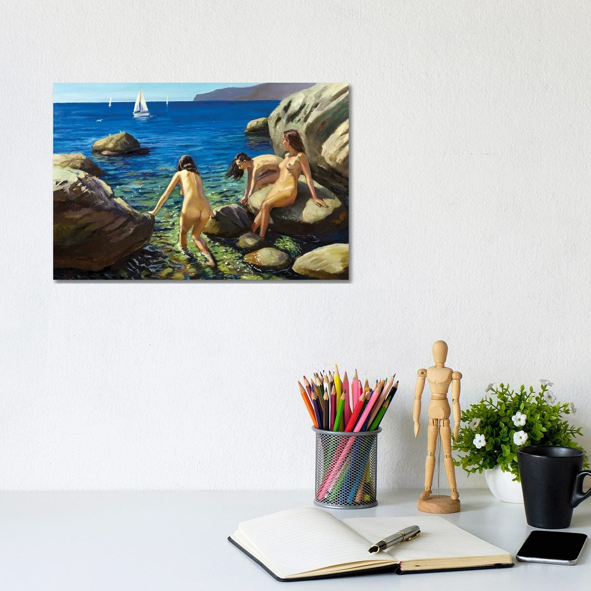 iCanvas "The Hot Summertime" by Serghei Ghetiu Canvas Print