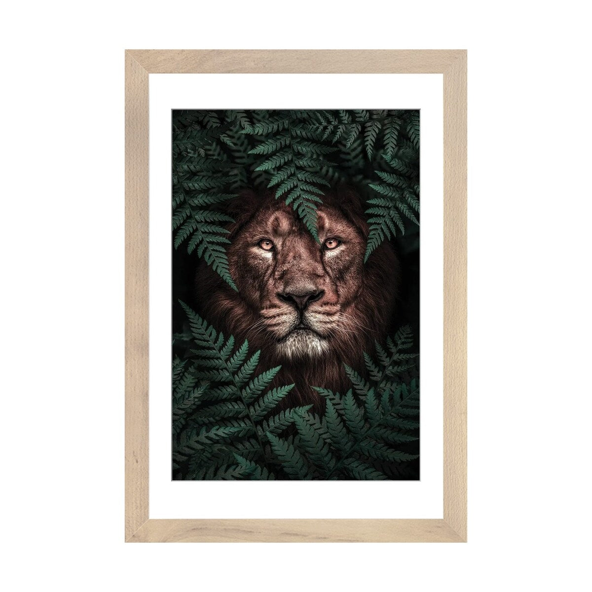 iCanvas "The Lion" by Al Barizi