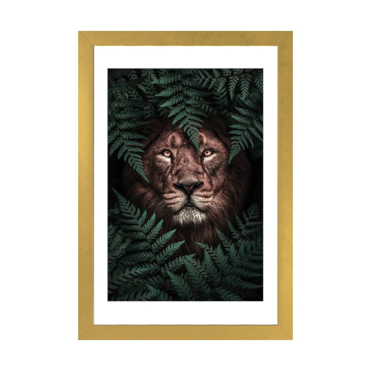 iCanvas "The Lion" by Al Barizi